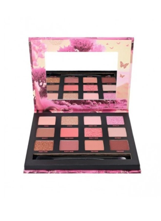 W7 Cosmetics W7 Escape To Pink - 12 Shade Pressed Pigment Palette  - Image 3