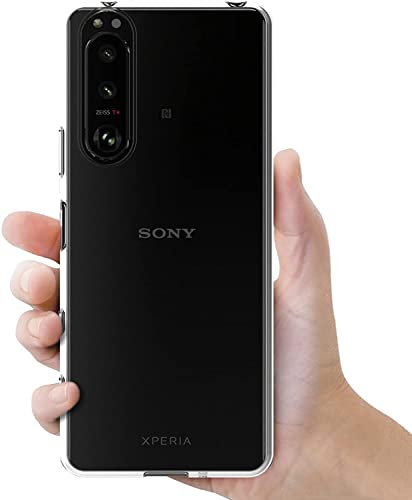 MaiJin Case for Sony Xperia 5 III 61 inch Soft TPU Rubber Gel Bumper Transparent Back Cover - Image 3