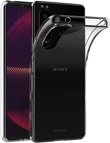 MaiJin Case for Sony Xperia 5 III 61 inch Soft TPU Rubber Gel Bumper Transparent Back Cover - Image 1