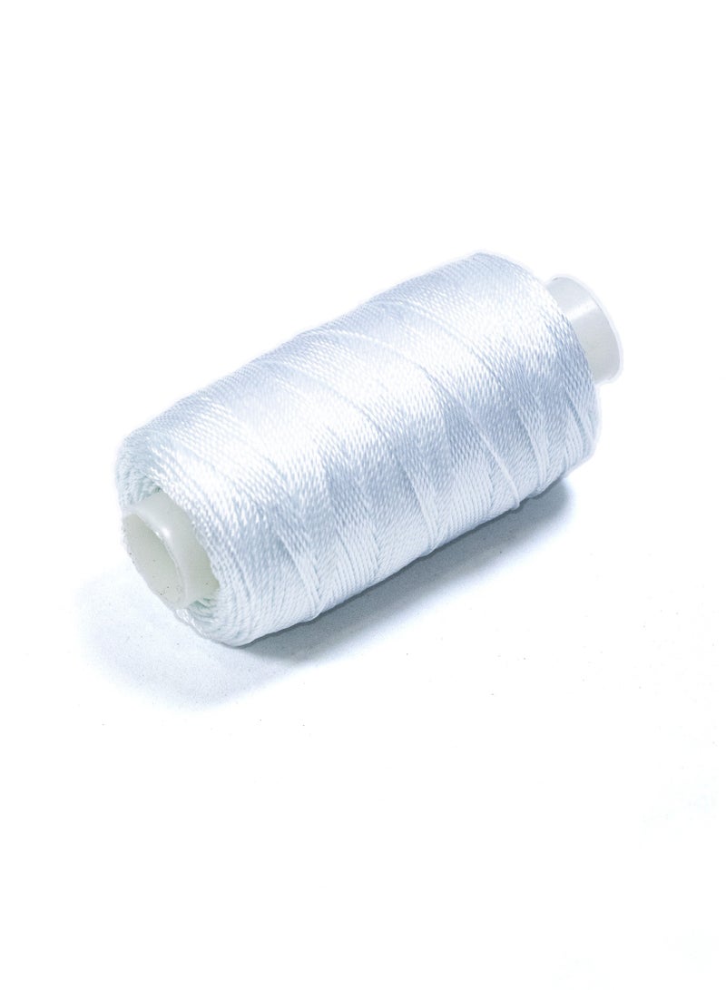 2 Rolls of 20g Nylon Thread - 210D/6 (1714 Meter) (White & Black) - High-Quality, Multi-Purpose Sewing Thread for Tailoring and Crafts - Image 4