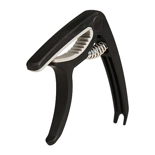 Kadence CAPO-SC5 Guitar Capo with Pin Remover | Spring-Loaded Trigger Capo for Acoustic, Electric & Ukulele | Heavy-Duty ABS Build | Matte Black - Image 3