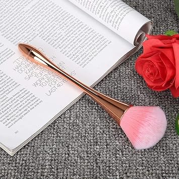 TMISHION Nail Duster Collector Nail Dust Brush Nail Dust Brush Manicure Tool Paint Brush Manual Polishing Brush Cleaning Tools Dust Brush Nail Dust Paint Tool Manicure Brush Nail Brushes for Cleaning Nails - Image 5