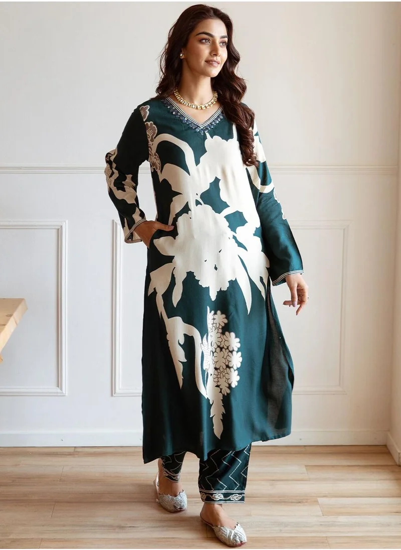 آي شين Women's 2 PCs Kurta Set