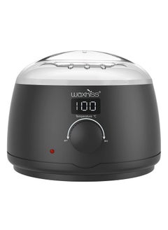 waxkiss waxkiss Digital Hair Removal Warmer with See-Through Lid and 14oz Pot  - Image 1