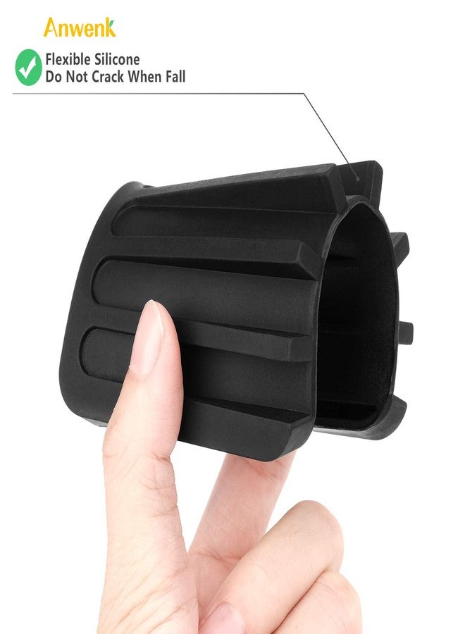 Anwenk Soap Dish for Shower Waterfall Soap Holder Soap Tray Soap Saver Drainer Flexible Silicone for Shower/Bathroom/Kitchen/Counter Top,Keep Soap Bars Dry Clean,Easy Cleaning-Black 1Pack - Image 3