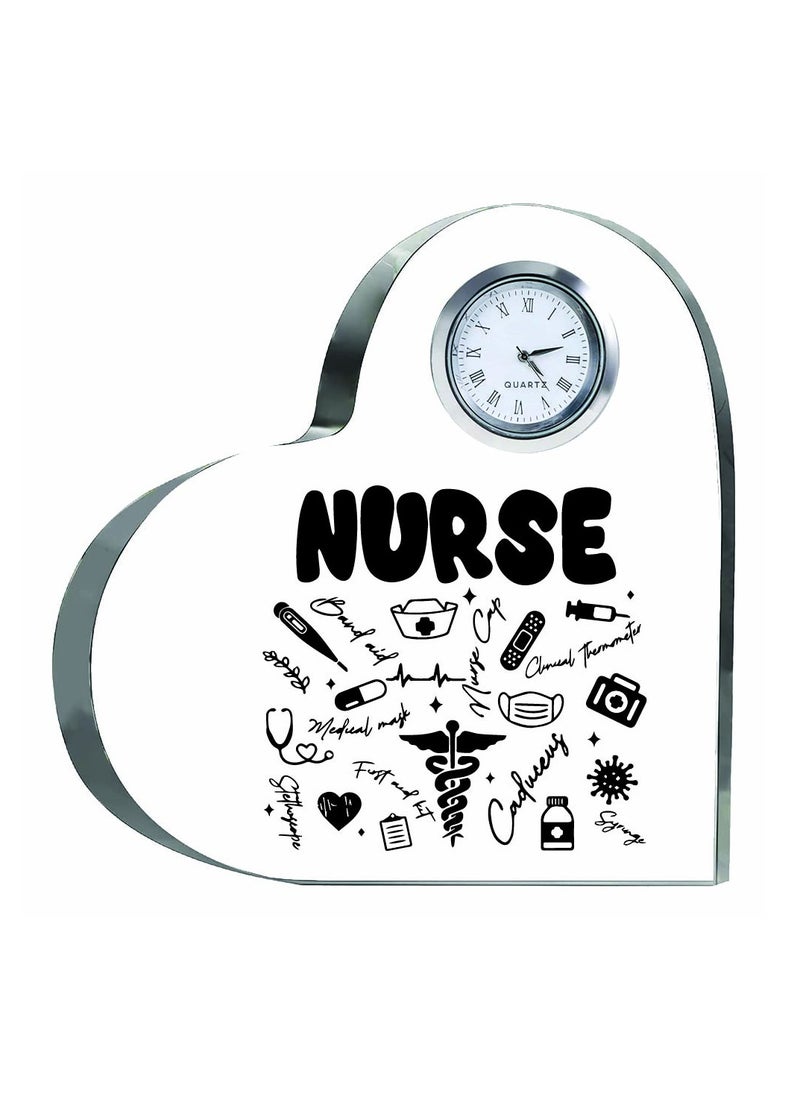 PRINTSHOP4ME - Celebrate International Nurse's Day with a Heartfelt Gift - Crystal Table Centerpiece Gift for Nurses - Appreciation Gifts for Nurse - Perfect for Medical Professionals, Nursing Students - Image 1
