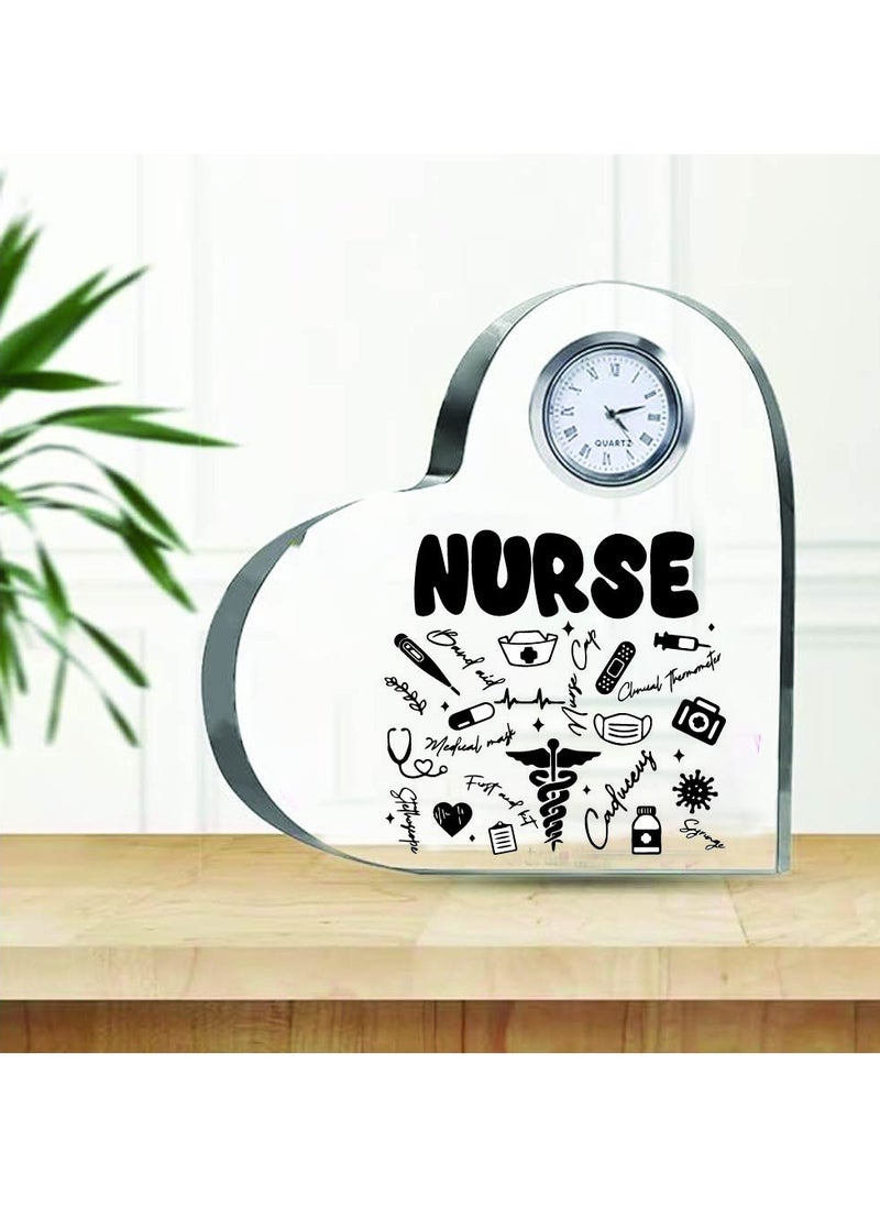 PRINTSHOP4ME - Celebrate International Nurse's Day with a Heartfelt Gift - Crystal Table Centerpiece Gift for Nurses - Appreciation Gifts for Nurse - Perfect for Medical Professionals, Nursing Students - Image 1