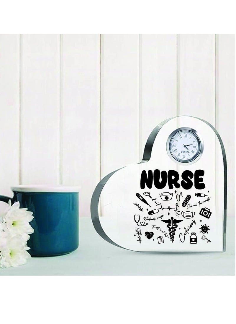 PRINTSHOP4ME - Celebrate International Nurse's Day with a Heartfelt Gift - Crystal Table Centerpiece Gift for Nurses - Appreciation Gifts for Nurse - Perfect for Medical Professionals, Nursing Students - Image 1