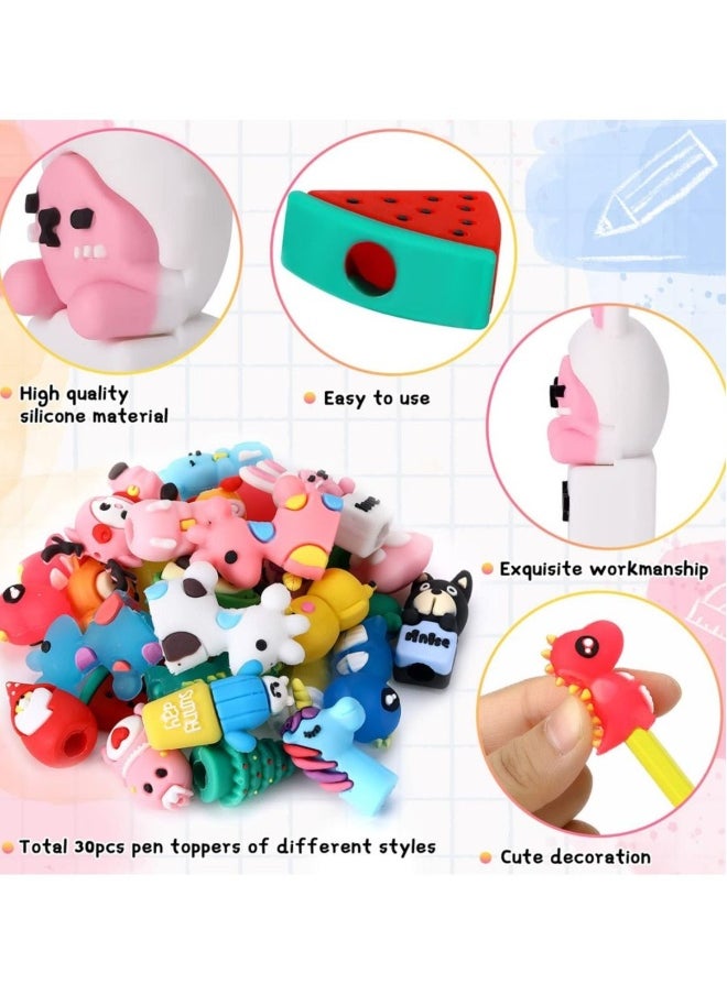 Generic - Cute Portable Multi-purpose Pencil Case - Purple - Image 1