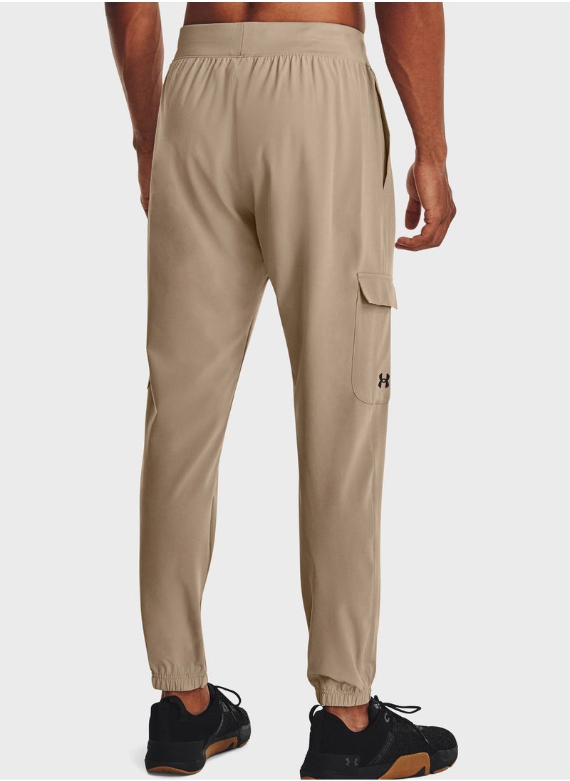 UNDER ARMOUR - Stretch Woven Cargo Pants - Image 1