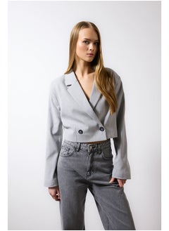 Woman Cropped Fit Blazer - pzsku/Z74254F9BF3A80D14D640Z/45/_/1708518253/96694db4-2716-4cd0-ad52-cb3e6efa09b9