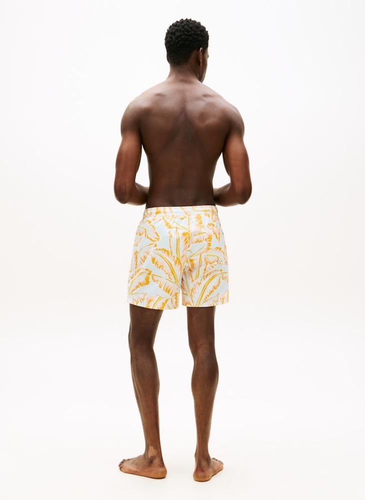 TOMMY HILFIGER Print Mid Length Swim Shorts - Image 2