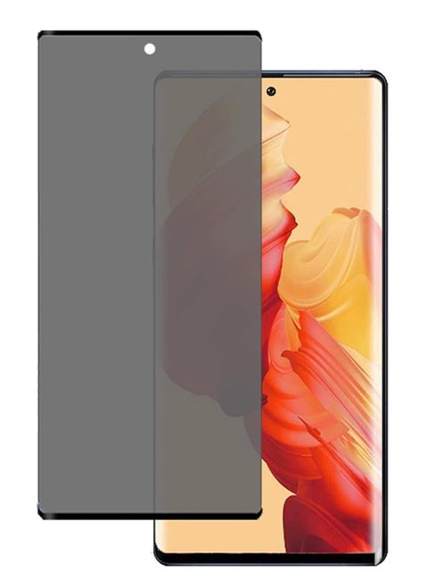 Privacy Screen Protector Tempered Glass 9H Hardness Anti-Spy Samsung Galaxy Note 10 Plus - Pro Case Friendly Anti-Shock Anti-Bubble Formation by Darius