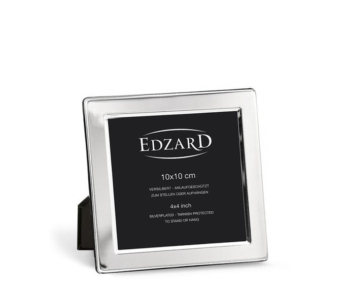 PHOTO FRAME SALERNO FOR PHOTO 4 X 4 IN SILVER PLATED TARNISH PROTECTED