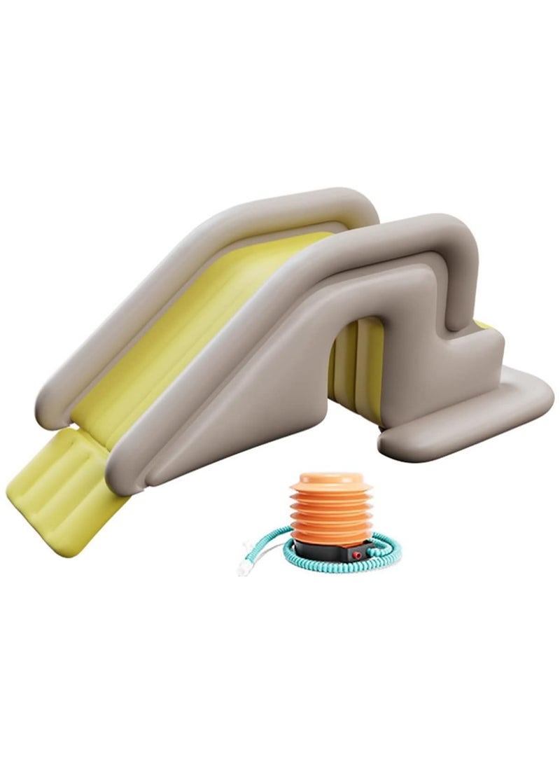 Jorunb Inflatable Swimming Water Slide for Swimming Pool, Thickened, for Indoor, Outdoor, Garden, Backyard, Family Summer Water Party (Inflatable Water Slide) - Image 1