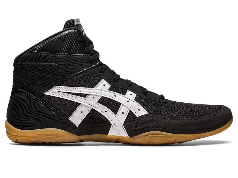 ASICS Mens Matflex 7 Wrestling Shoes 75 BlackWhite - Image 2