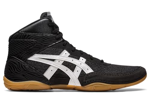 ASICS Mens Matflex 7 Wrestling Shoes 75 BlackWhite - Image 1
