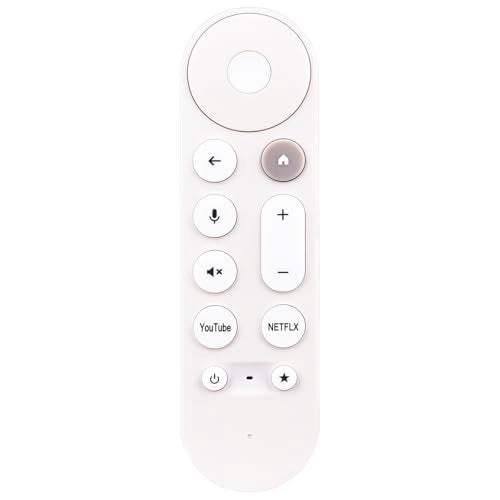 ZdalaMit Voice Replacement Remote Control Commander Compatible with Google TV Streamer (4K) Porcelain GA05662-US Hazel GA05802-US GY3LE - Image 1