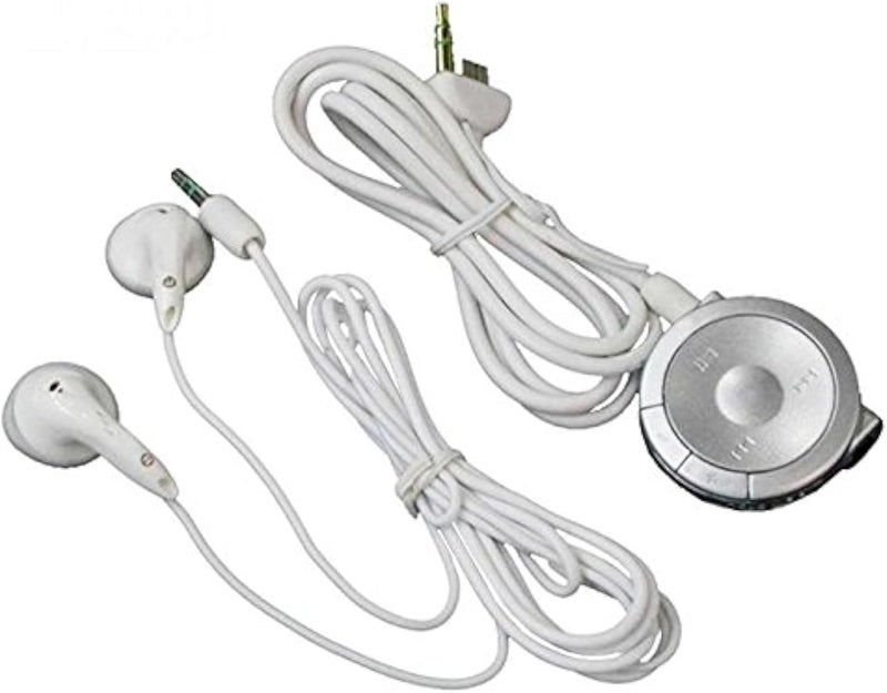 OSTENT Stereo Earphones Headphone Remote Control for Sony PSP 1000 Console - Image 1