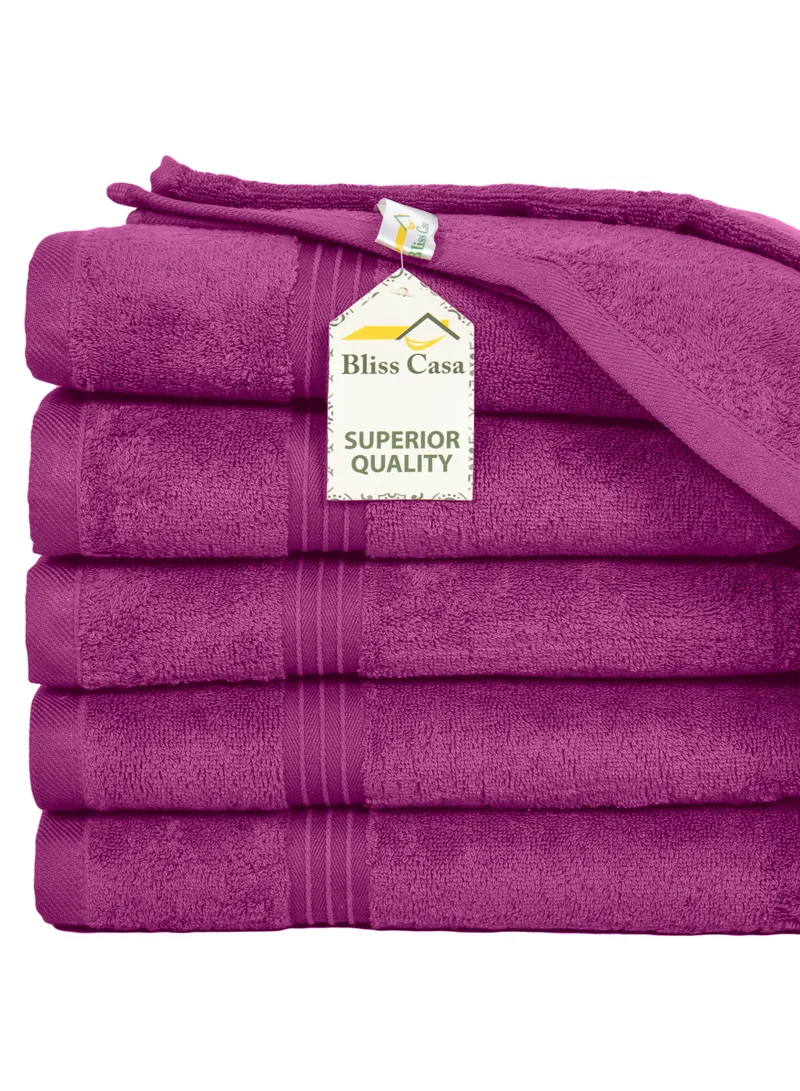 Bliss Casa Bliss Casa - Large Hand Towels (6 Pack, 50 x 100 cm) - 100% Combed Cotton - Premium Quality, Ultra Soft and Highly Absorbent, Hotel & Spa Quality Hand Towels