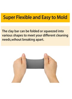 Excefore Car Clay Bar, Premium Grade No Scratch Magic Clay Bar, Detailing Cleaner Kit Glass Deatil Cleaning, with Washing and Adsorption Capacity, for Auto SUV,RV,Truck (4 Pack 400g)  - Image 5