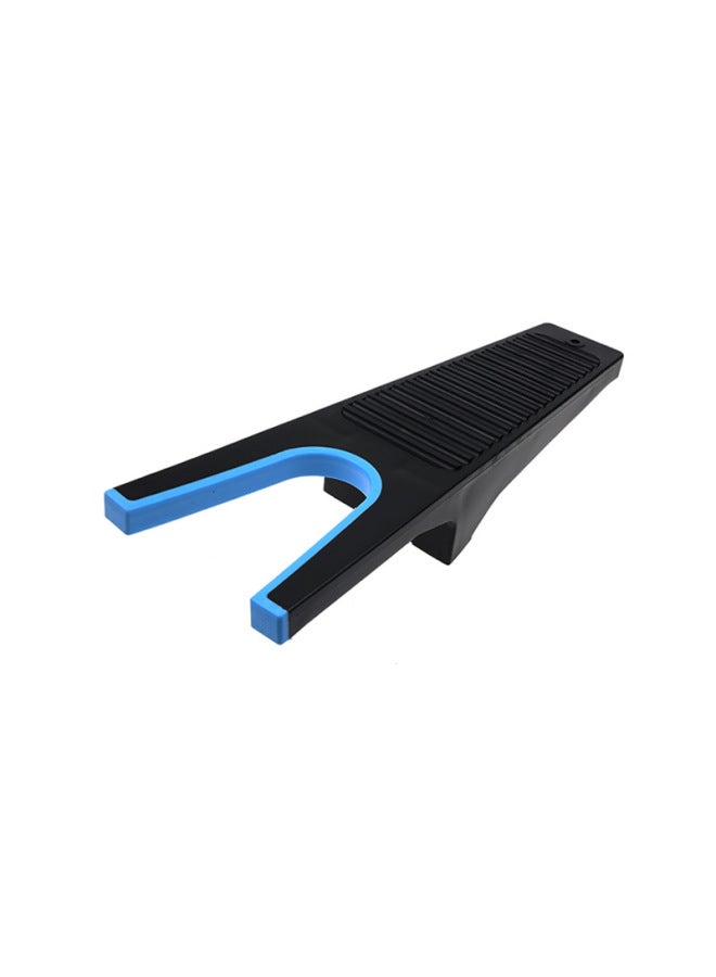 Shoe Stripper Leather Shoes Boots Shoe Stripper Inner Mouth Inlaid With Colored Soft Rubber PP TPE-Specification:Gray U-shaped Mouth  - Image 2