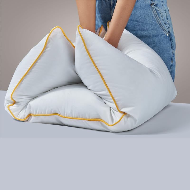 SleepyCat Microfiber Cuddle Pillow Covered with Luxe Modal Fabric for Body Support Ideal for Side Sleepers and Expecting Mothers Machine Washable 50x19 inches 2 Attractive variants - Image 4