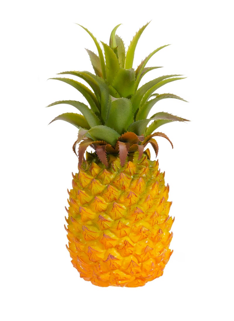 QIRMIZI QIRMIZI Artificial Pineapple -Simulated Fruit Decoration  Lifelike Fake Fruit Model  Perfect for Home Decor  Kitchen  Party & Photography Prop - Realistic & Eco-Friendly Yellow Large  - Image 1