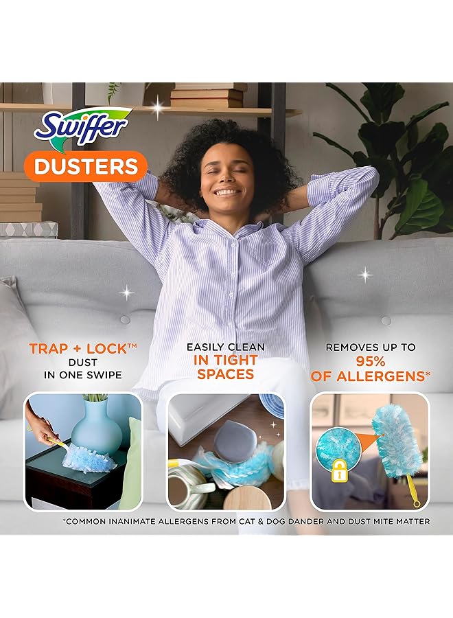 Swiffer Dusters Surface Refills Ceiling Fan Duster Unscented 18 Count - Image 3