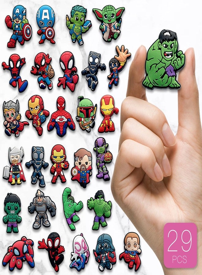 Zanerolan 29Pcs Shoe Decoration Charms for Croc Clog, Cute Charms Accessories - Image 5