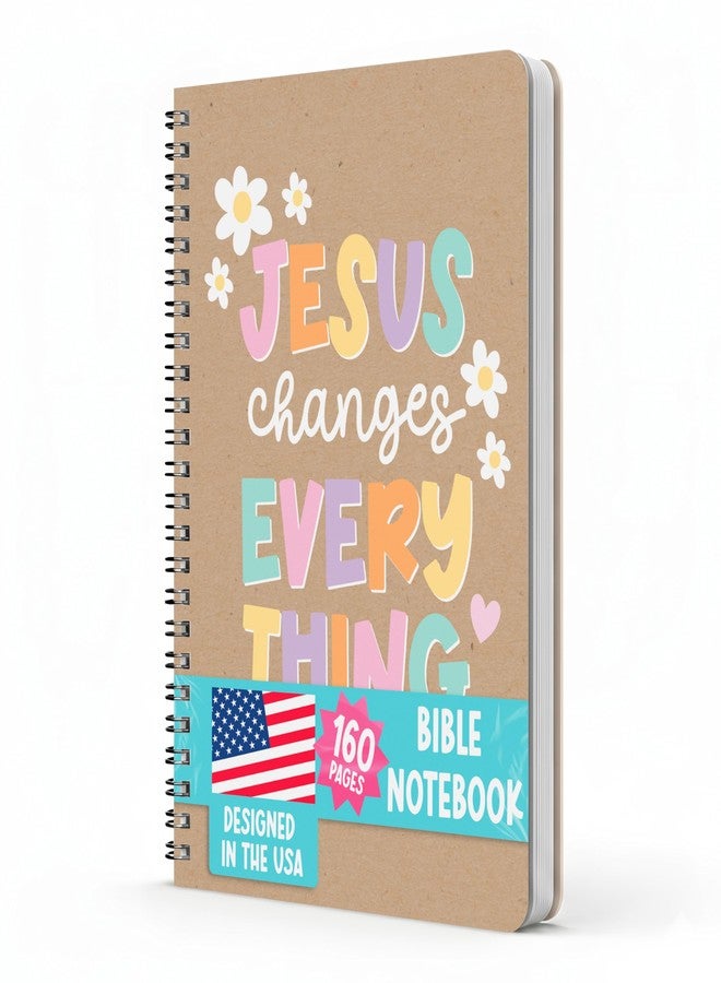 Hadley Designs Christian Journals for Women - Bible Notebook for Note Taking, Church Notes Notebook for Bible Notes, Prayer Journal for Woman, Christian Notebooks for Women, Faith Based Easter Gifts - Image 1