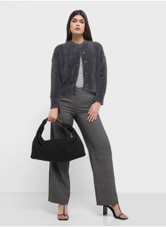 VERO MODA Crew Neck Bow Detailed Cardigan  - Image 4