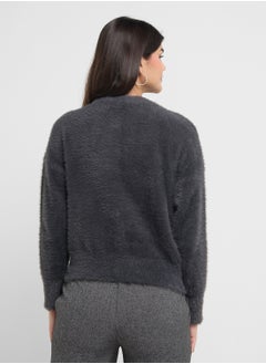 VERO MODA Crew Neck Bow Detailed Cardigan  - Image 2