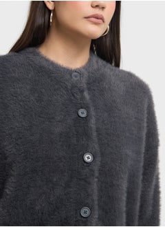 VERO MODA Crew Neck Bow Detailed Cardigan  - Image 3