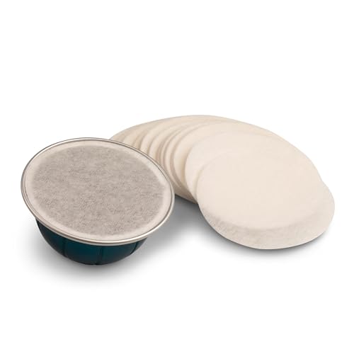 My-Cap Coffee Pod Paper Filters for use with Caps - Reuse Capsules for Vertuo Line Brewers - Coffee Paper Filters (Pack of 100) - Image 1