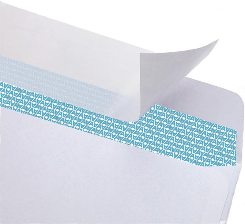 Aimoh 500 Count #10 Double Window Self Seal Security Envelopes - for Invoices, Statements & Business Mailings, Security Tinted - EnveGuard, Size 4-1/8 x 9-1/2 -White -24 LB(30001) - Image 4