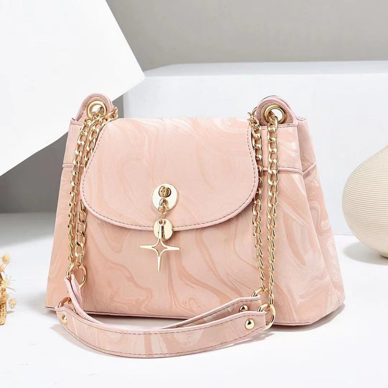 New Macaron Chain Handbag Trendy Atmospheric Elegant All-Match Mother Bag Shoulder Casual Crossbody Bag - Image 1