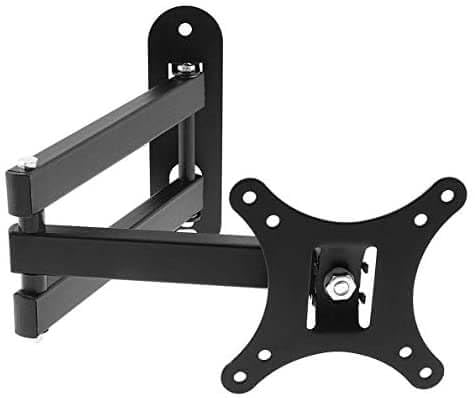 Gadget Wagon Gadget-Wagon Universal Wall Mount Stand Bracket for Monitor and TV (Black) - Image 1