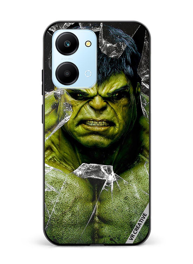 VR CREATIVE Protective Case Cover For Honor Play7T Hulk Design Multicolour - Image 1