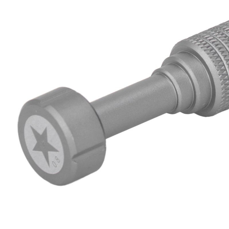 MECHANIC Pentalobe Screwdriver: 0.8 Bit Mg Si Alloy & Chromium Vanadium Steel - Wear Resistant Noise Reduction Bearing Strong Magnetic Screwdriver for iOS Mobile Phone Disassembly - Image 1