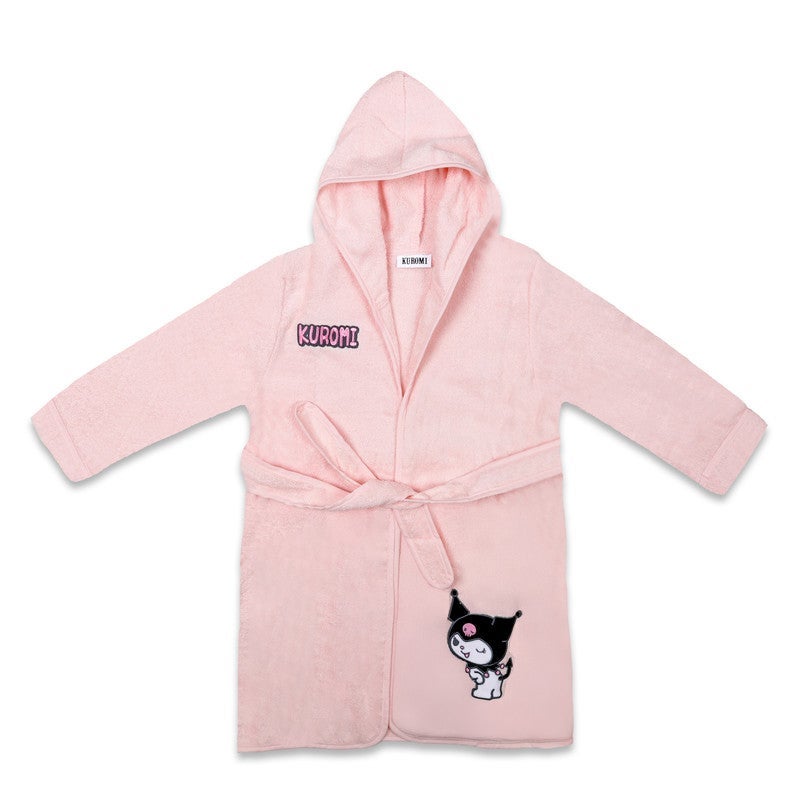 سانريو روب حمام بناتي سانريو كورومي للأطفال من  إلى  سنوات - Image 1