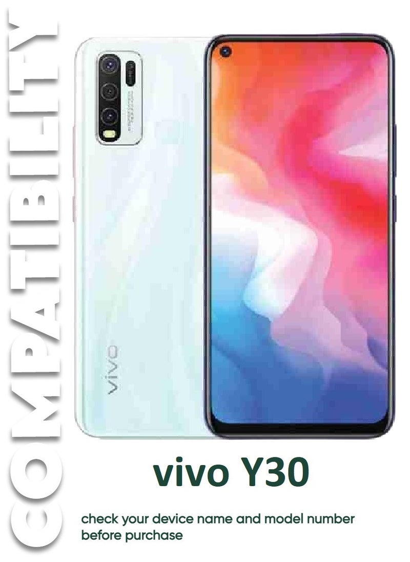 3 Pieces Antistatic ESD Dustproof Premium Quality High Definition Tempered Glass Screen Protector Designed For vivo Y30