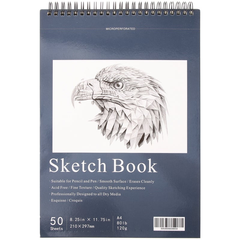 Painting Book Sketchbook Home Use Long-lasting Artwork Paper Material 1Set - Image 1
