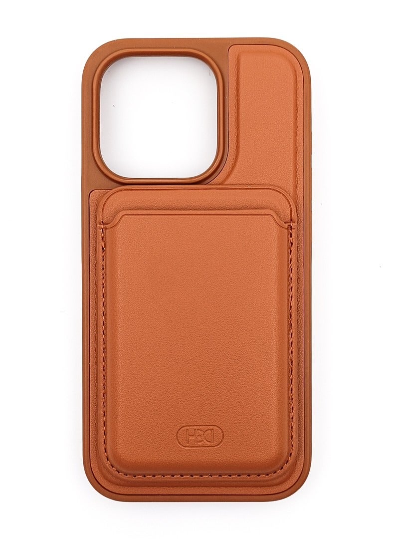 HDD iPhone 16 Pro Max Back Case with Wallet Card Holder