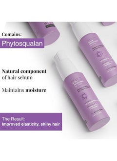 BARE ANATOMY Anti Frizz Shampoo + Hair Mask + Ultra Smoothing Hair Serum Kit | Frizz Control Upto 24 Hrs | Hyaluronic Acid & Fatty Acids | Paraben & Sulphate Free | Women & Men | 250Ml + 250G + 50Ml  - Image 4