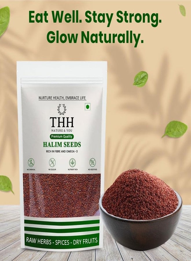 THH Halim Seeds 800g - Aliv Seeds | Rich in Fiber, Omega-3 & Essential Nutrients | Immunity Booster Superfood | Haleem Seed for Eating, Digestion, and Heart Health | Natural Superfood - Image 2