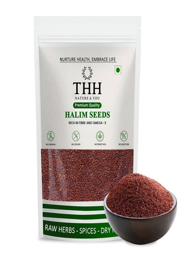 THH Halim Seeds 800g - Aliv Seeds | Rich in Fiber, Omega-3 & Essential Nutrients | Immunity Booster Superfood | Haleem Seed for Eating, Digestion, and Heart Health | Natural Superfood - Image 1