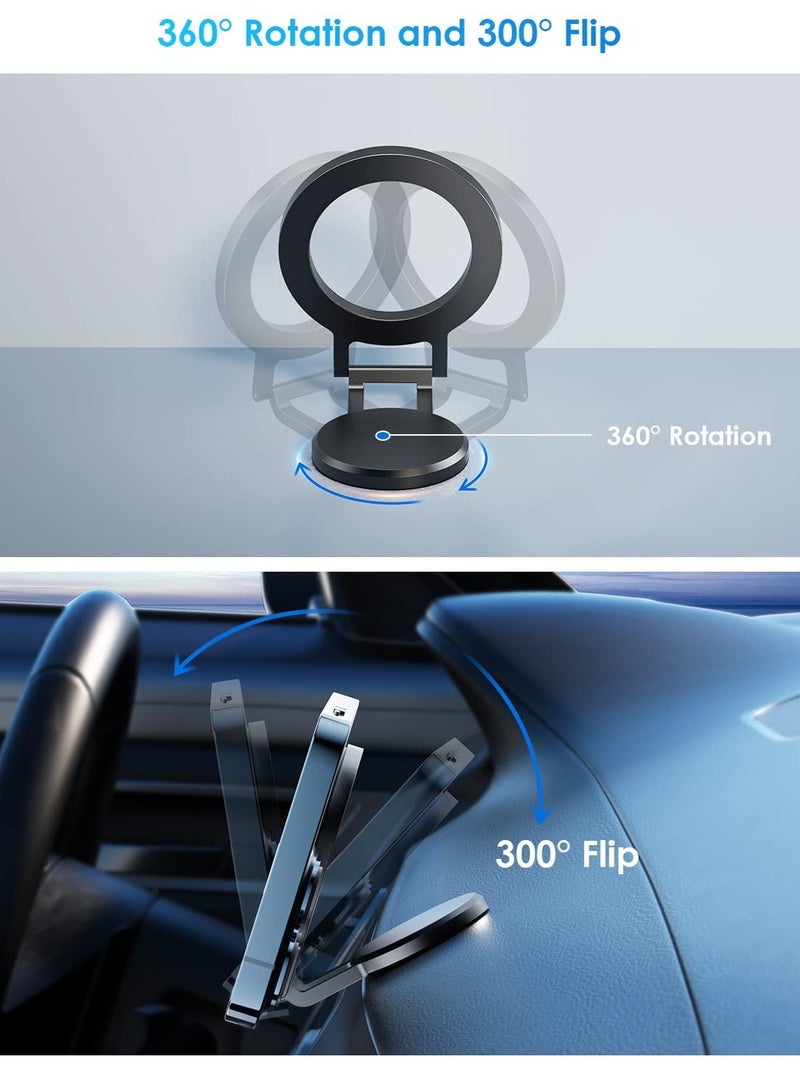 KASTWAVE Car Phone Mount for Magnetic Dashboard Phone Holder for Car All Metal Design Fit for Iphone 14 13 12 - Image 5