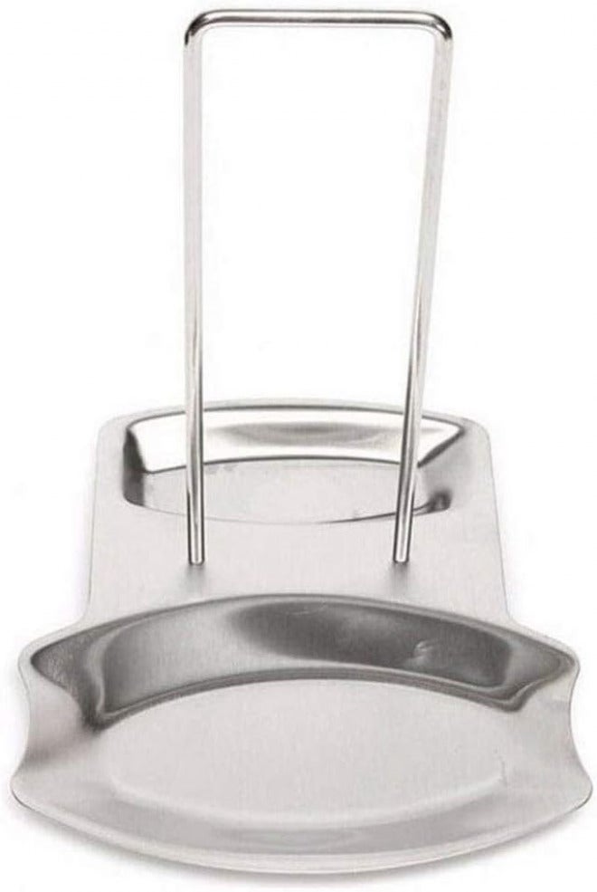 ETCBUYS Stainless Steel Spoon and Lid Rest Stand Holder Kitchen Utensil Heat-resistant Home Appliance Stand Holder Durable Kitchen Accessory - Image 4