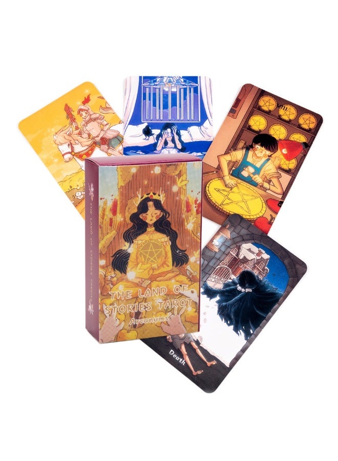 NIBEMINENT Storyland Tarot Cards, 78 Cards, 10.3 cm × 6 cm - Image 3